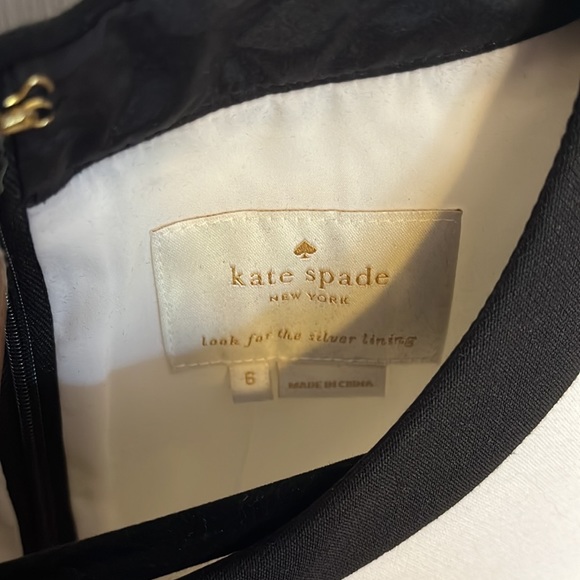 Kate Spade blue, black and white dress - Picture 2 of 3